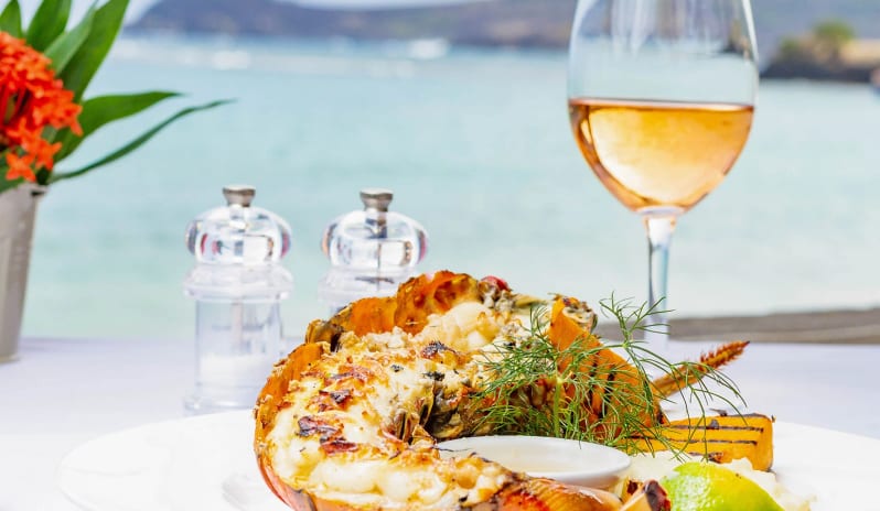 Bequia Beach Hotel - Lobster